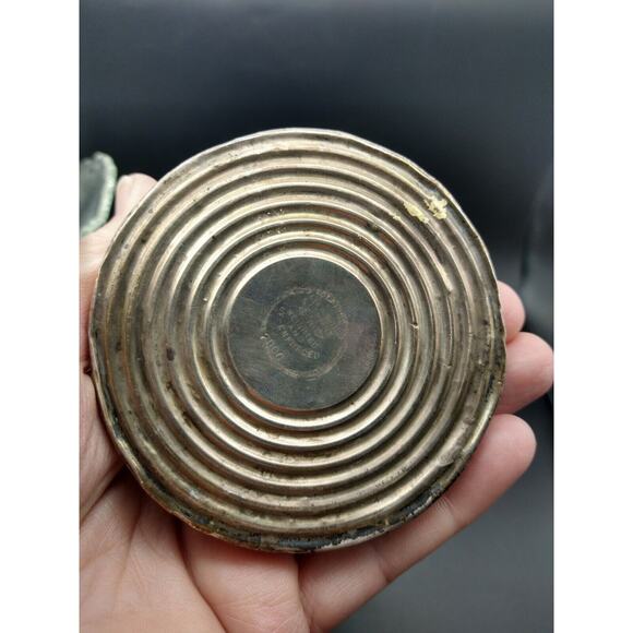 Vintage Sterling Silver & Glass Compote Dishes by R.M. Whiting – Set of 2 - Picture 8 of 16